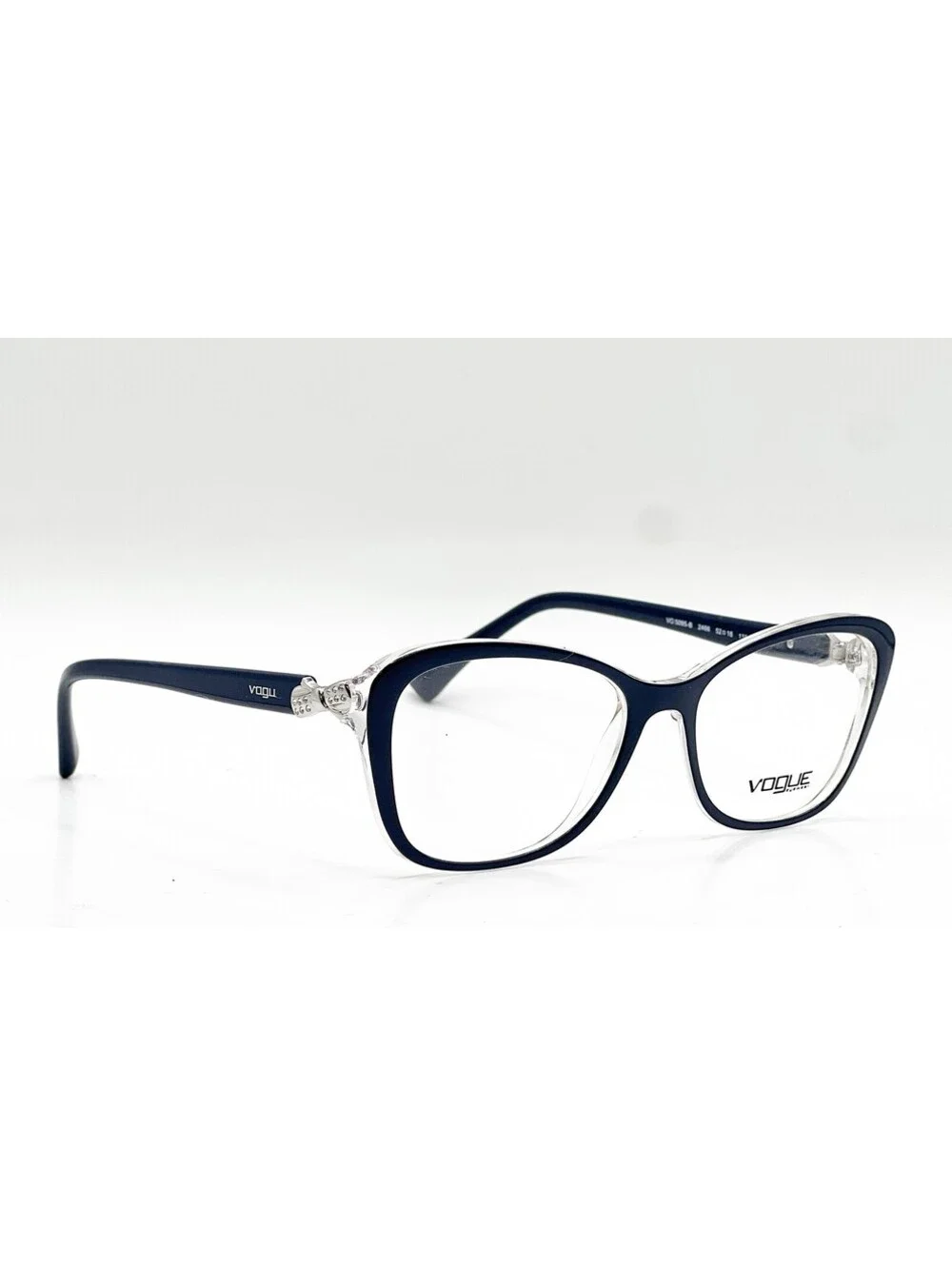Vogue VO 5095-B 2466 Top Blue Serigraphy Authentic Eyeglass Frames 52-16